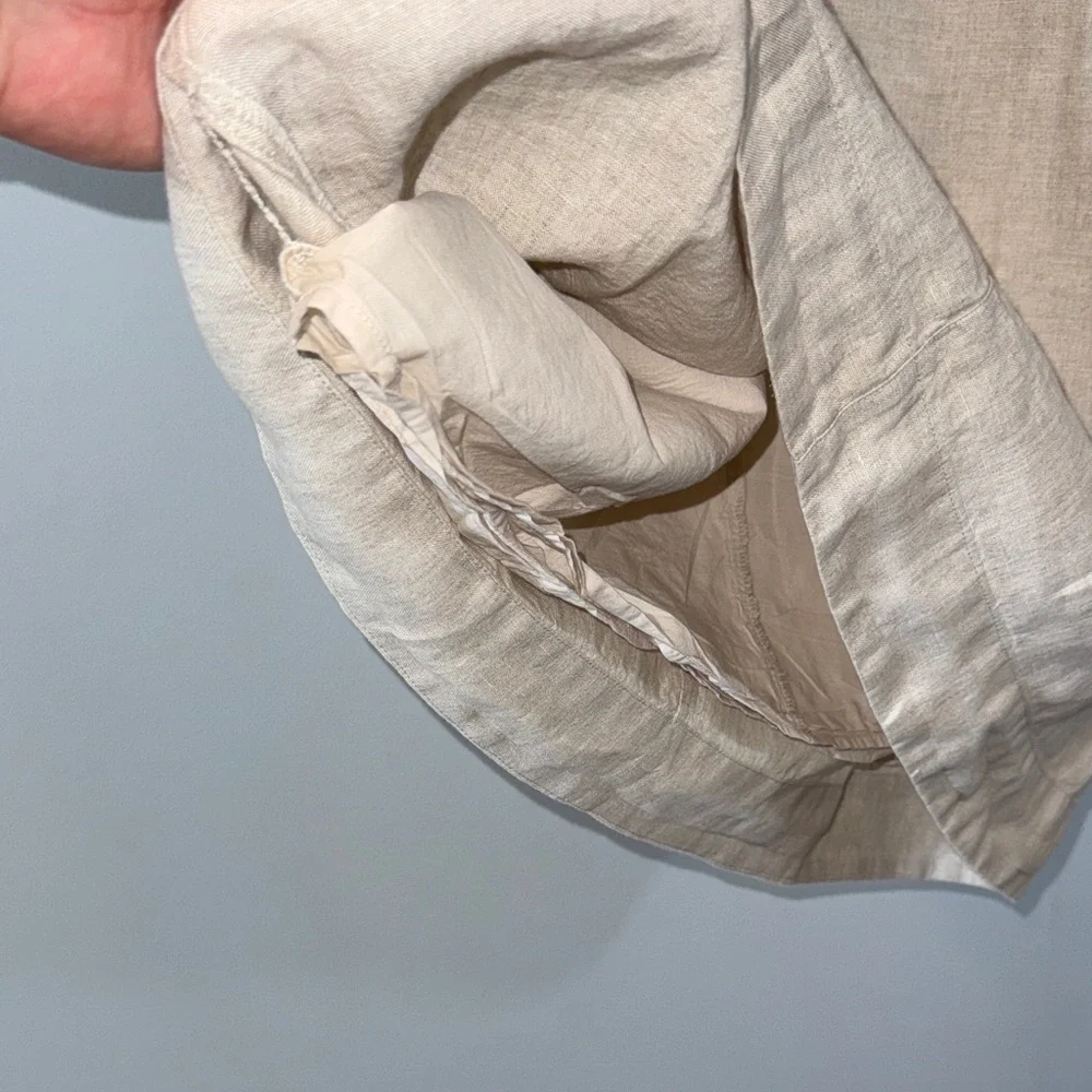 JCrew Sleeveless Linen Dress - Picture 5 of 6